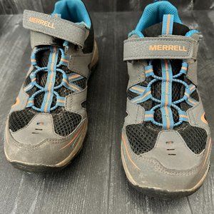 Childs US Size 3.5 Wide Merrell Hiking Shoes